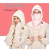 Winter Cycling Warm Hat & Windproof Neck Protector for Men and Women - Thickened Velvet Ski Mask