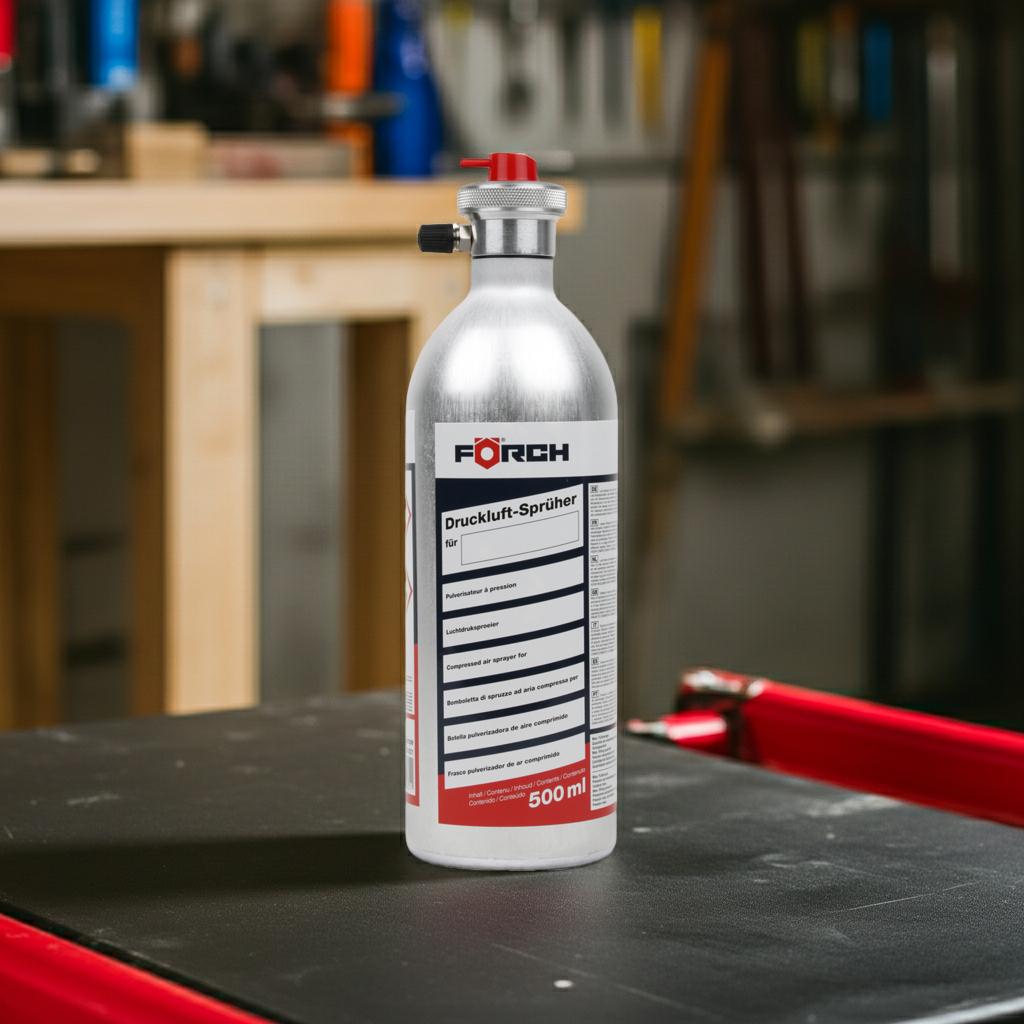 Forch Contenitore in Alluminio a Pressione Aria Compressa Riutilizzabile 0,5L