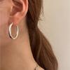 Xiaomi BF CLUB 925 Sterling Silver Big Round Earrings For Women Handmade Girl Sexy Fashion Trendy Jewelry Gift Party Wedding Pendientes