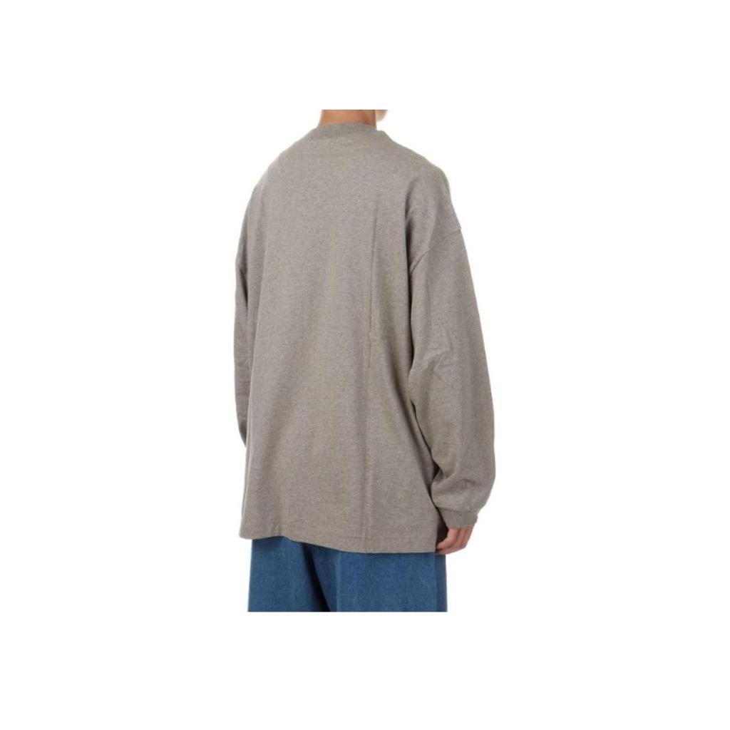 Fear of God Essentials Langarm-T-Shirt Hellgrau Herren Oberteile 125SU244201F