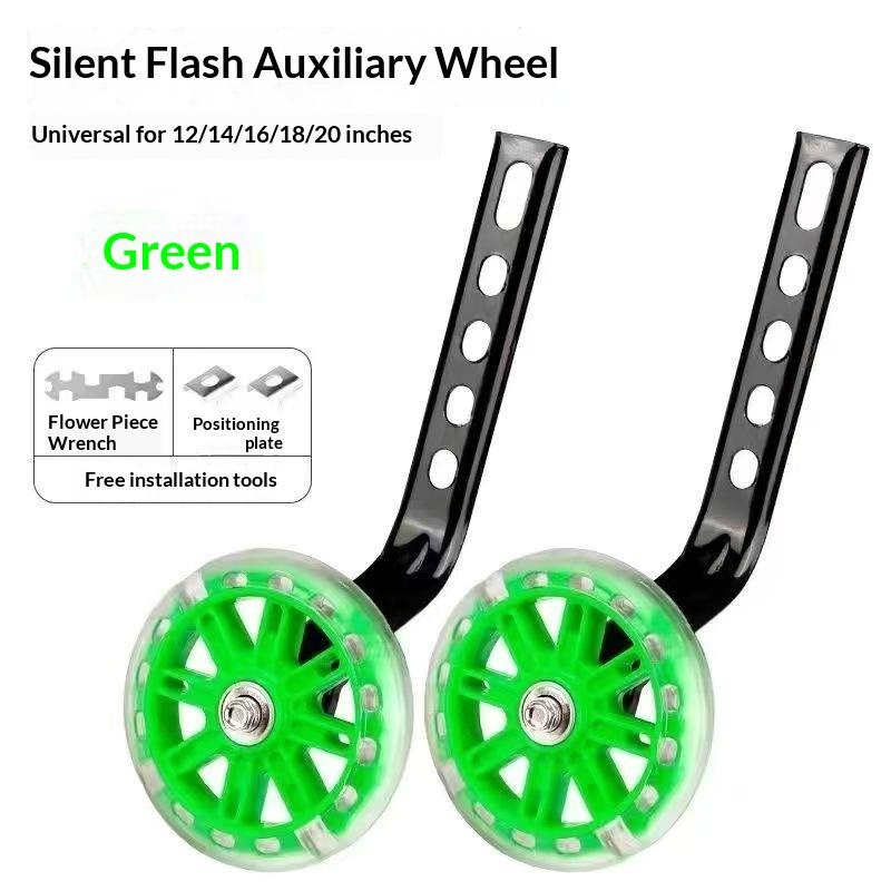 Children Bike Wheels 1 Pair Reinforced Heavy Duty Wear Resistant 12-20 Inch for Kids Outdoor Cycling Replacement Parts