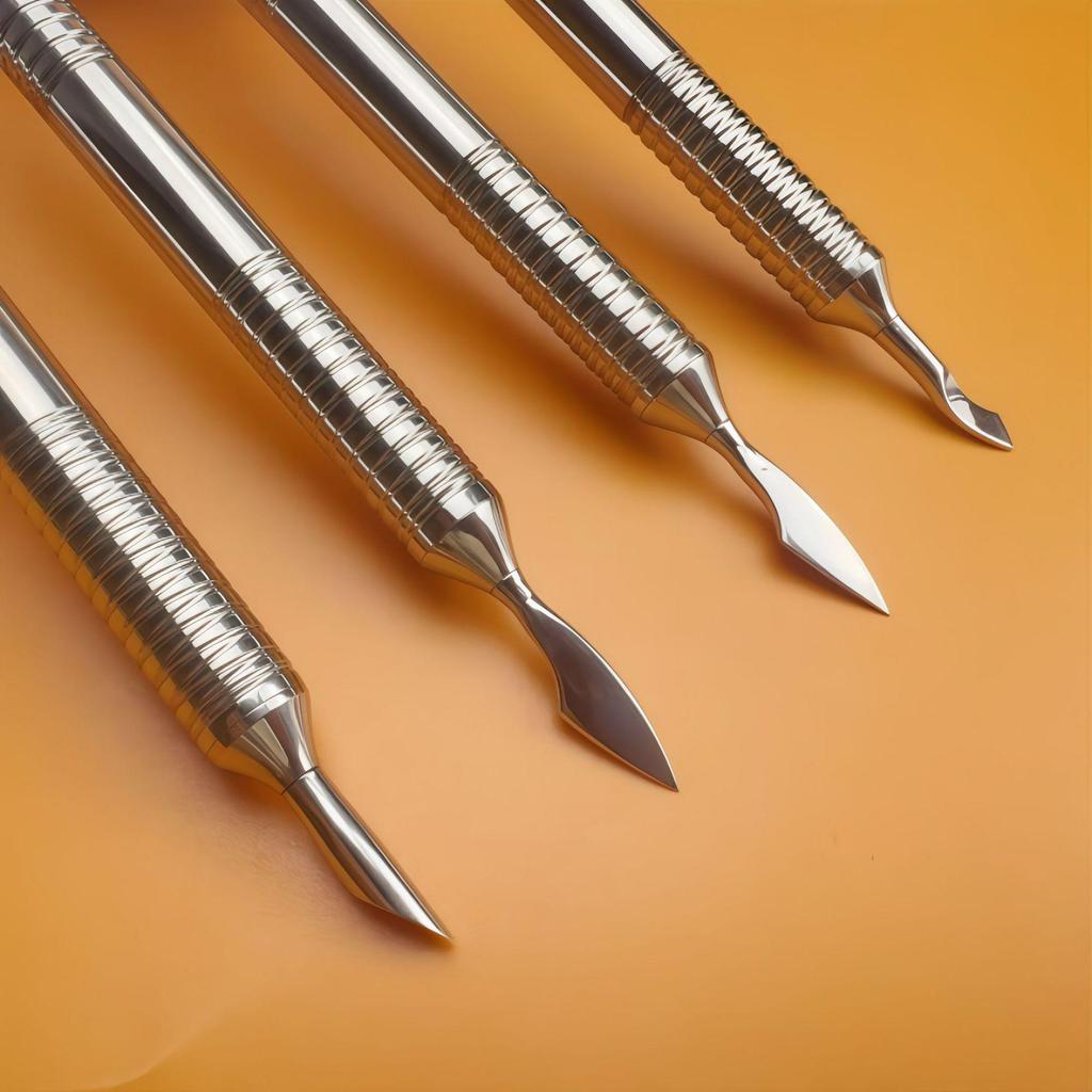 European Professional Stainless Steel Horseshoe Cuticle Nipper for Russian and Ukrainian Manicures