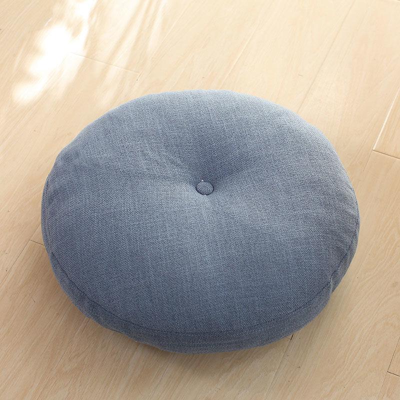 Round Floor Pillow for Adults, Meditation Floor Cushions Chenille Fabric Seat Pads Pillows Cushion for Living Room Balcony