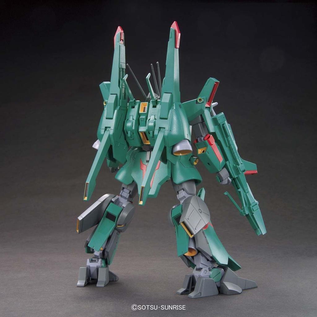 BANDAI SPIRITS HGUC Mobile Suit Gundam ZZ Doven Wolf Maßstab Plastikmodell 1/144 Vorlackiert