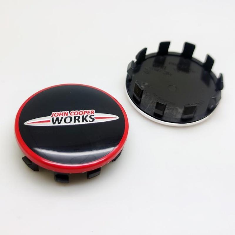 

4 шт. Колпаки на центр колеса автомобиля Аксессуары для MINI One R50 R53 R56 R60 R61 F54 F55 F56 F57 F60 Clubman Countryman Works 56mm