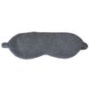 CHARM Made in Japan Organic Cotton Eye Mask Blindfold 100% [One Size/Dark Gray] Sleeping, Travel, Blackout,