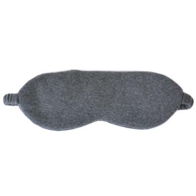 CHARM Made In Japan Organic Cotton Eye Mask Blindfold 100% [One Size/Dark Gray] Sleeping, Travel, Blackout,