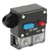 DC24V Circuit Breaker with Manual Reset Switch Short Circuit Protection for Car Boat Ships RV