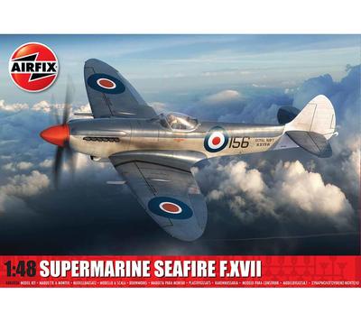Airfix Supermarine Seafire Plastic Model 1/48 F.17 X-6102A
