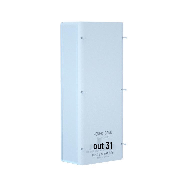 16-teiliges lötfreies 18650 DIY Powerbank-Gehäuse-Kit