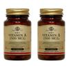 Solgar Trockenes Vitamin A 1500mcg Tabletten 100 Tabletten 2 Stück