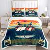 3D HD Print Classic Movie Top Gun Bedding Set,Top Gun Duvet Cover Comforter Soft Quilt Cover and Pillowcases For adults children