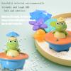 Baby Bath Toys Perfect For Bathtub Fun  Pool Sprays - 6 Pcs Water Jet Style Cute Crocodile Shape Infant Ideal Holiday Gift