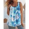 Summer Women's Sleeveless Vest Creative Animal Pattern Color Printing Comfortable Soft Oversized Fashionable Versatile Vest