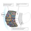 20PCS Adult's Mask Paisley Print Disposable Face Mask Industrial 3Ply Ear Loop