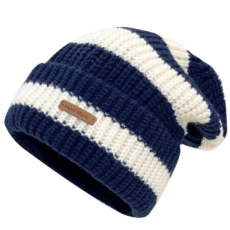 Knitted Winter Hat For Women With Breathable Acrylic Material For Cozy Cold Weather Wear