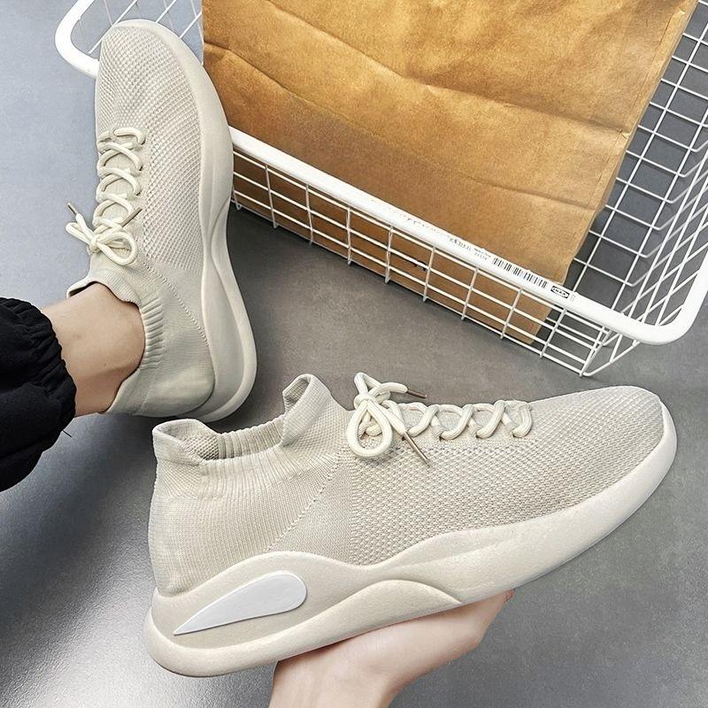 Mesh Upper Breathable Running Male Sports Shoes High Quality Designer Stylish Hiking Trekking Lightweight Men's Casual Sneakers