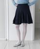 Toabe Tiered Ruffle Check Skirt (Blue Navy)