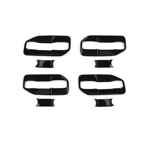 

4PCS Car External Door Handle Frame Bowl Cover Trim For Kia TASMAN 2026 2026 Exterior Accessories LHD/RHD чёрный