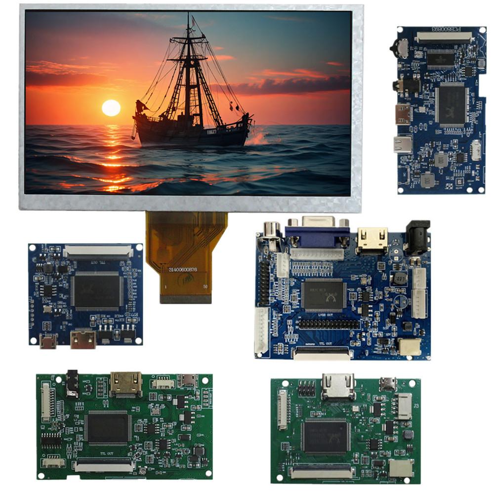 7-inch AT070TN90/92 LCD Display Screen HDMI Driver Control Board,multipurpose Portable monitor,Raspberry Pi/Banana/Orange Pi Computer Secondary Screen