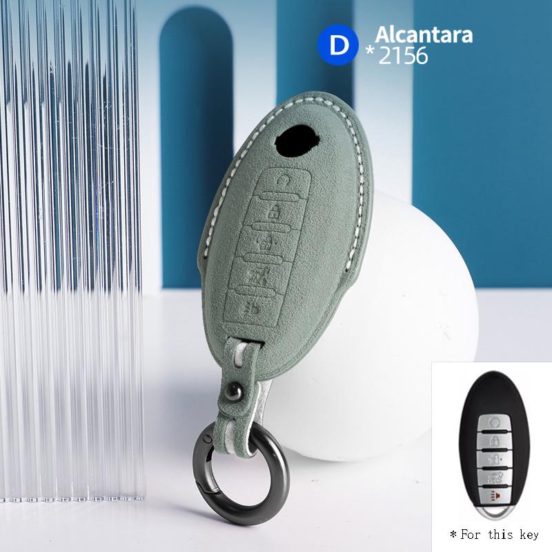 Interior Mouldings 5 Button Car Key Case Cover Shell For Nissan Patrol Y62 Altima Maxima Remote Keychain Accessories