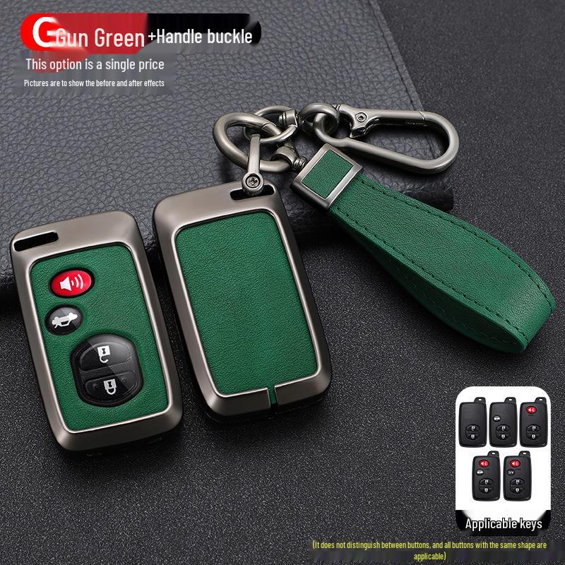Compatible Key Case for Toyota Models: Corolla, Levin, Camry, Highlander, RAV4, Crown, CHR, Reiz