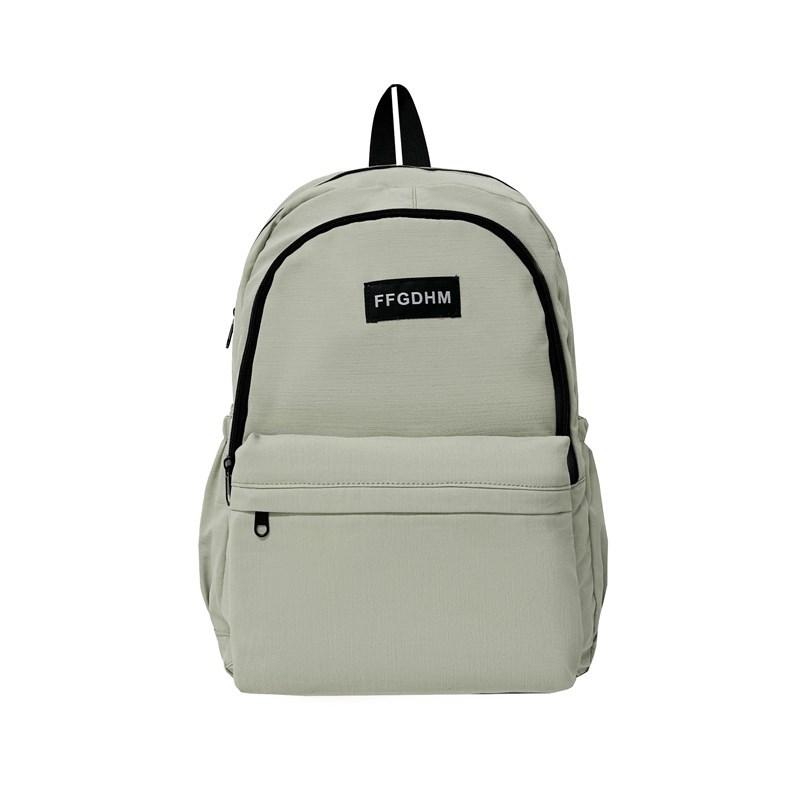 Japanese backpack female high school students simple and versatile large-capacity computer backpack male ins junior high school student schoolbag