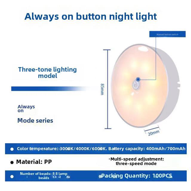 USB Rechargeable LED Desk Lamp with Eye Protection for Student Dorms and Bedside Use