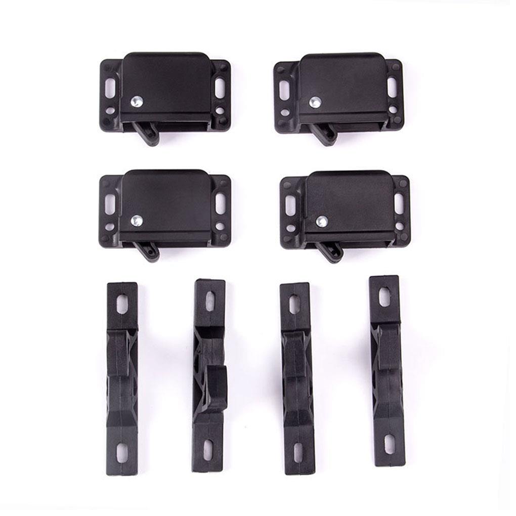 Universal 4Set  RV Drawer Latches and Catches RV Cabinet Door Replacement Latch for Motorcoach Camper Trailor Boat Motorhome