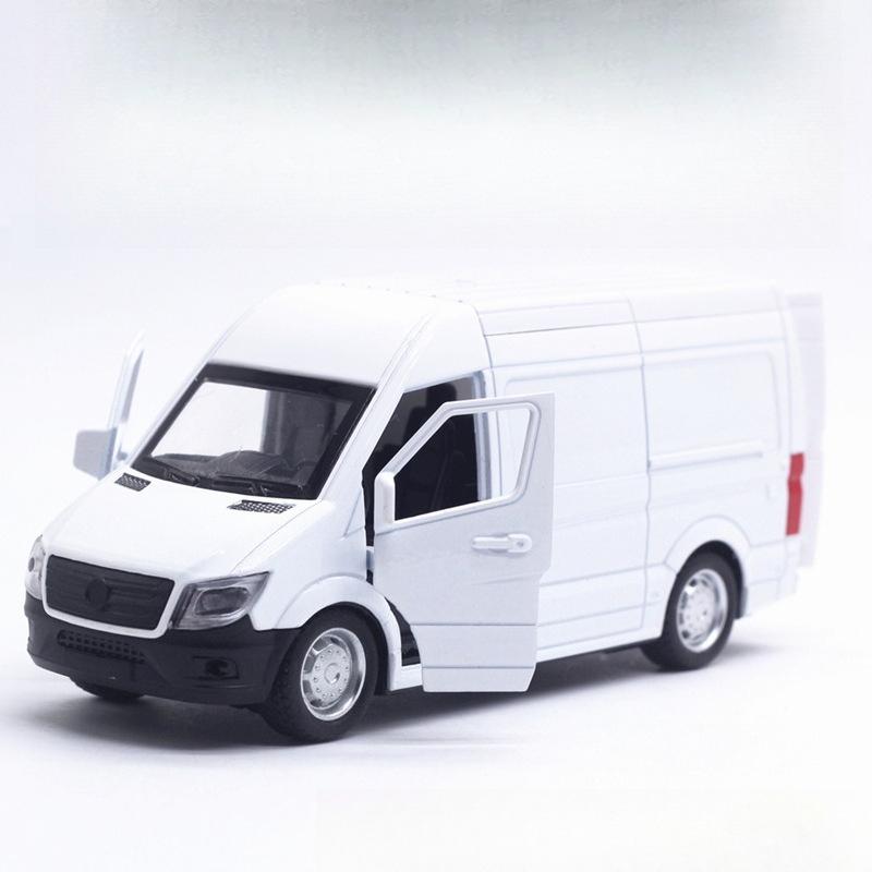 1:32 Simulation Ambulance Alloy Car Model, Commercial Vehicle Police Car Fire Engine Car Toy Car