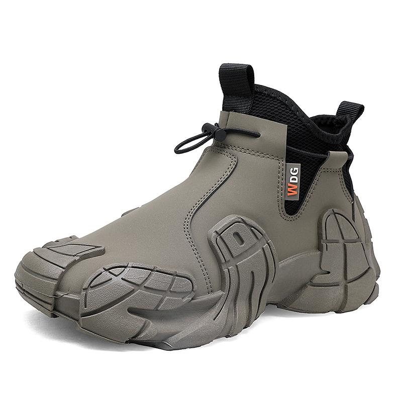 

Мужские кроссовки для походов, новые, большого размера, средней высоты, кроссовки на толстой подошве, мужская обувь, модная повседневная спортивная обувь в стиле панк, мужские мокасины 39