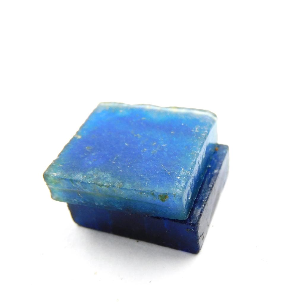 Blue Sapphire Rough 32.12 Ct Natural Uncut Rough Loose Gemstone CERTIFIED M-660-Ra