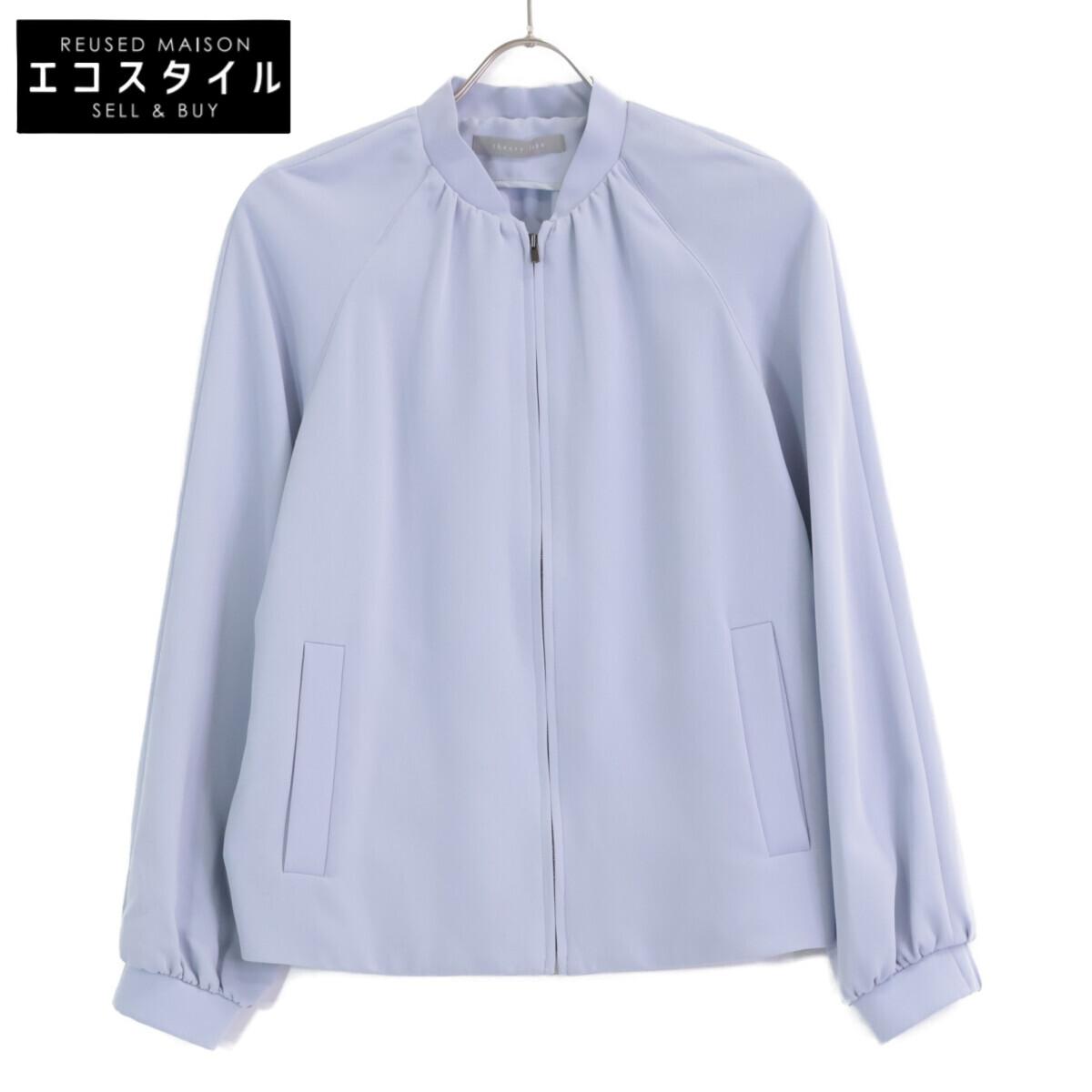 

theory luxe [2011] 03-3104116 Row Crepe Karri Куртка-блузон на молнии 38 фиолетовыйБ/у