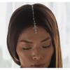 Elegant Rhinestone Mesh Hair Accessory Women Vintage Tassel Veil Headpiece Party Wedding Bridal Headband