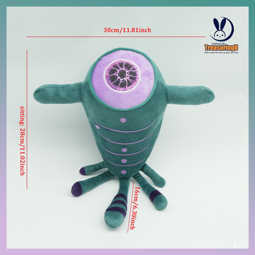 TreasuringU New Subnautica2 Plush Toys Oculus Crashfish Stuffed Dolls Cute Hoverfish Game Soft Plushies Birthday Gifts