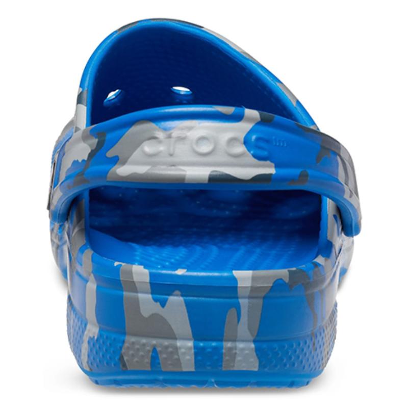 Crocs Classic Baya Clog EVA Sandals Camo Unisex 'Blue'