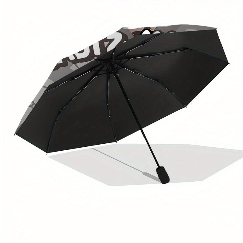 Badtz-Maru,character Automatic Umbrella-Foldable, Durable 8-Bone Design, Compact and Stylish, Great for Camping, Halloween, Christmas, Mothe