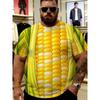 Men's Fashion 3D Printed Men's T-Shirt Round Neck Short Sleeve Trendy Street Wear