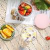 Single 600ml Salad Bowl with Detachable Fork Strainers Basket Kitchen Supplies