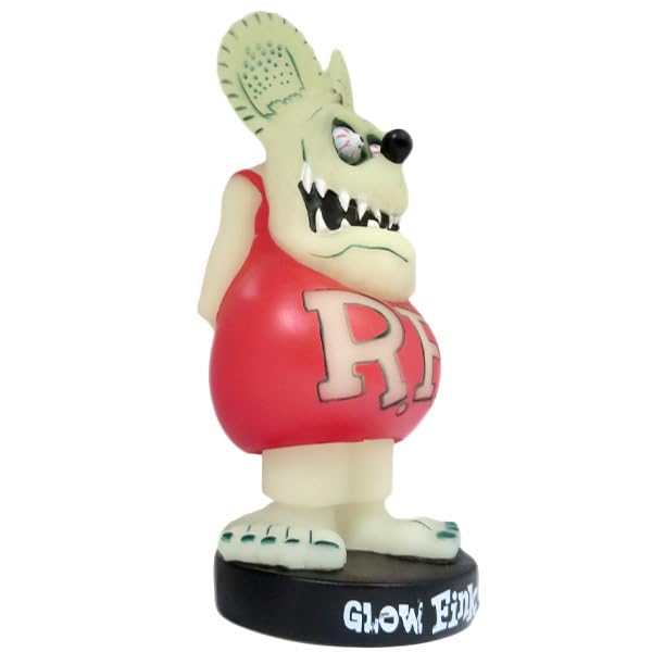 Rat Fink Bobbing Head Glow GLOW FINK Funko 17cm Tall
