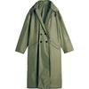 World Party Raincoat Poncho Rainwear Khaki FREE Storage Bag Included KH (Wpc.) Women's R-1109