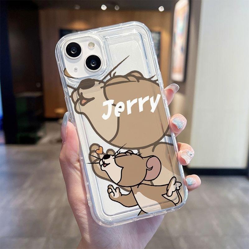 Cute cartoon bubbles are suitable for iPhone14promax mobile phone case, Apple 15 air cushion protective case, anti-drop new model.