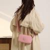 Portamonete in Nylon Leggero Grande Capacità Piccola Borsa Quadrata da Donna Borsa a Tracolla