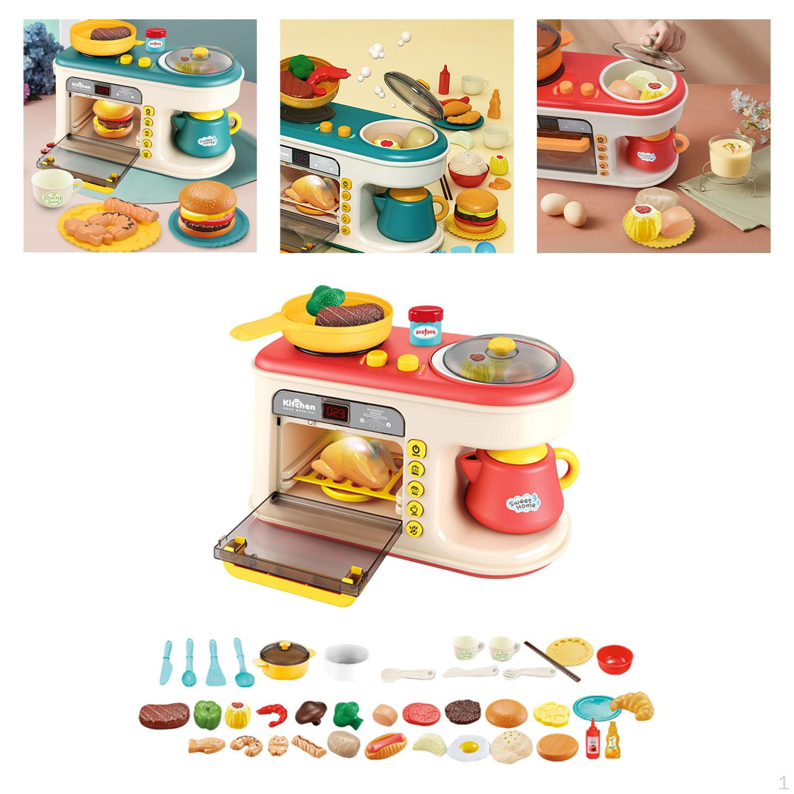 Interactive Kitchen Playset with Oven - Educational Toy for Early Development