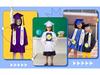 European & American Children's Graduation Gown: Knitted Kindergarten & Elementary School Set for Performances