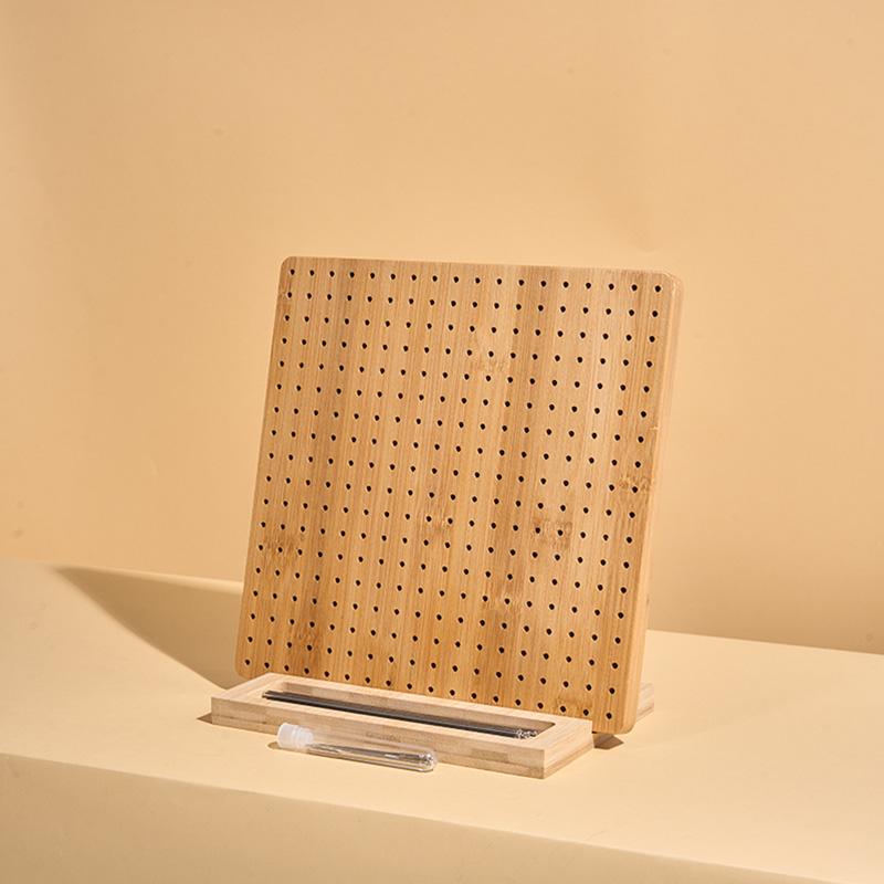 4 Inch Handcrafted Wooden Granny Square Knitting Kit Bamboo Crochet Supplies Blocking Board Crochet