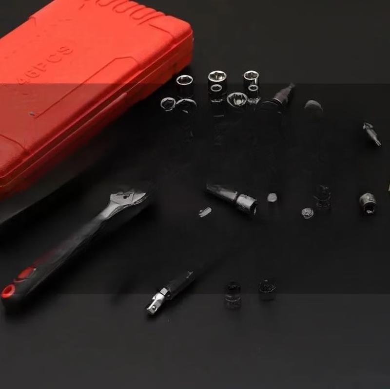 BUFAN 46-Piece Quick Ratchet Socket Tool Set