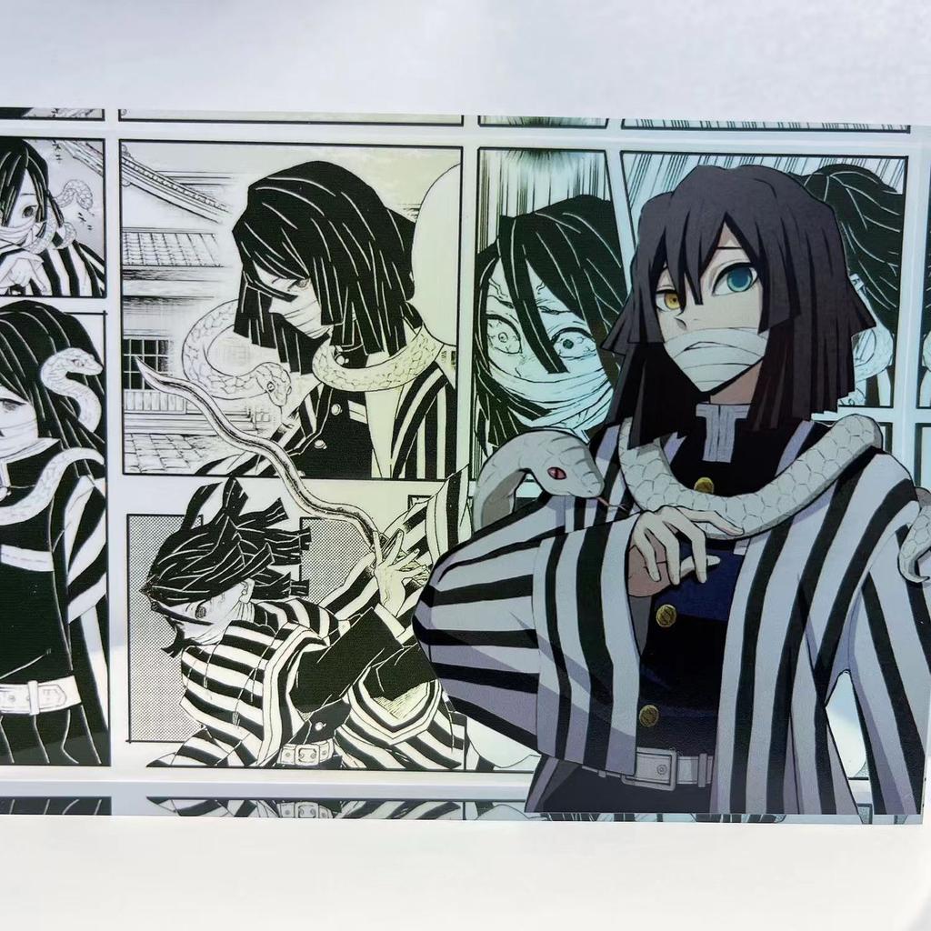 Neuer Demon Slayer Kreativer Hochwertiger Bar Chi Tokitou Muichirou Acryl-Ziegel Computer Desktop Ornamente Anime Peripherie Geschenke