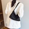 Korean simple shoulder underarm bag women's 2026 spring new large-capacity commuter tote bag