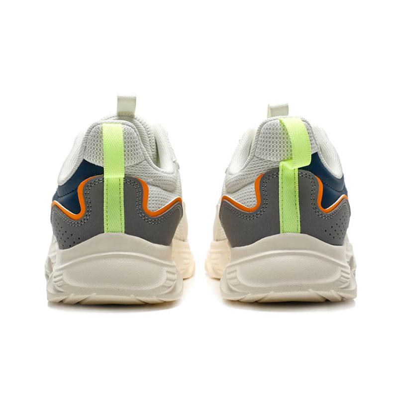 Anta Cushioned Anti-Slip Wear-Resistant Breathable Lightweight Low-Top Running Shoes Men's White Gray Blue Sneakers 912235527-2